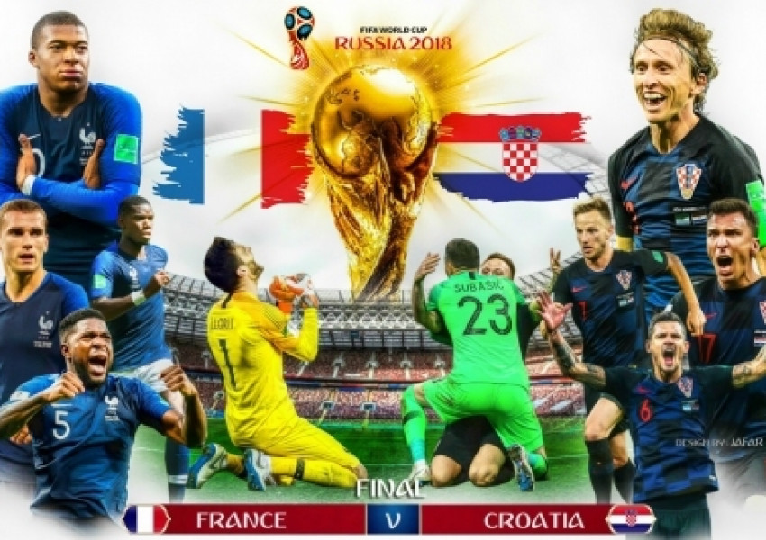 Франция и Хърватия посягат към световната футболна корона