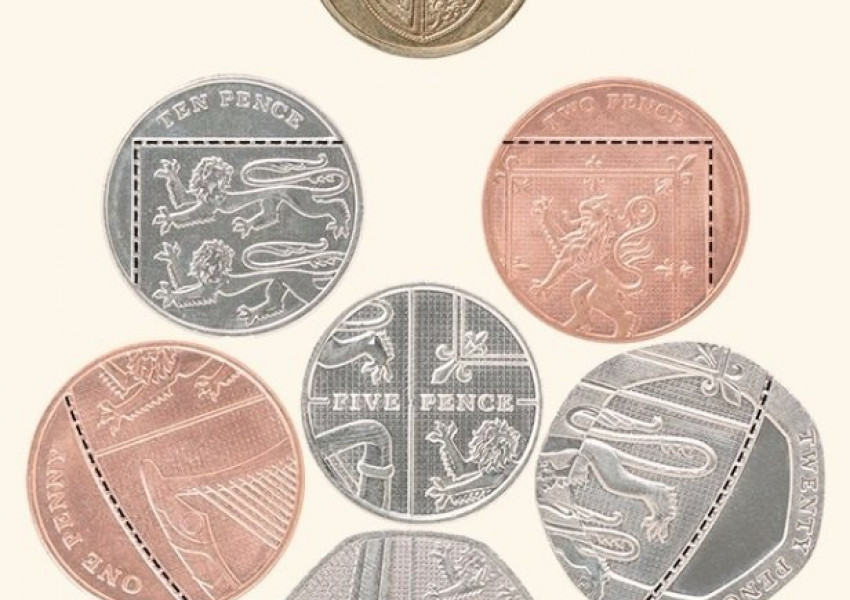 Скритото послание в британските монети