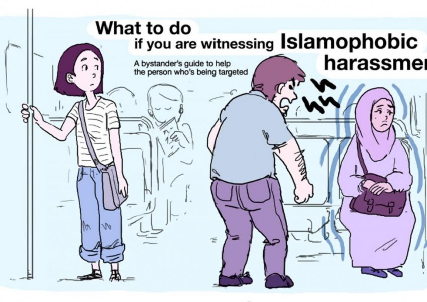 Какво да правим, ако станем свидетели на ислямофобска атака?