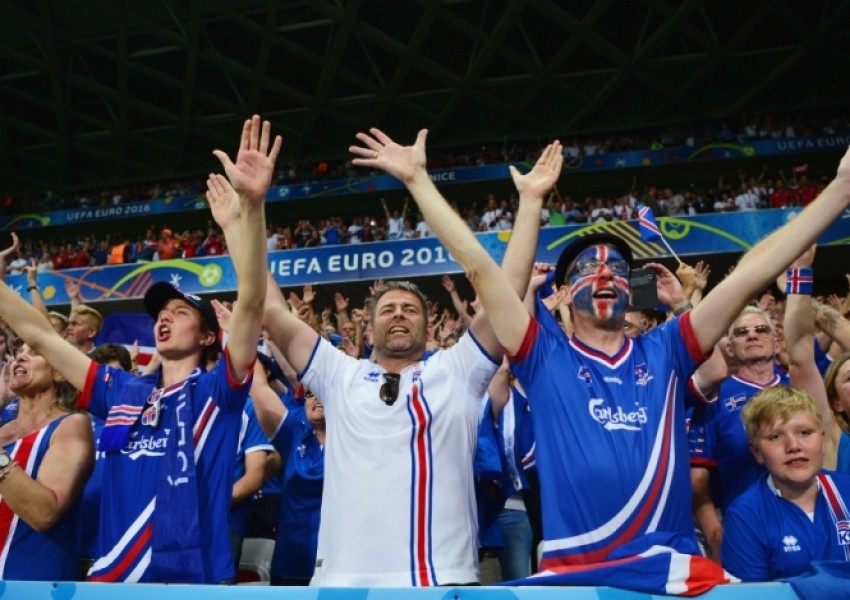 Само 650 исландци не са гледали мача на страната с Англия