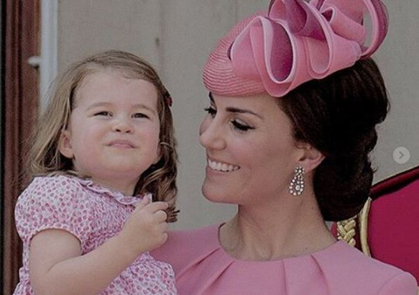 Принцеса Шарлот влезе в историята след раждането на малкия си брат