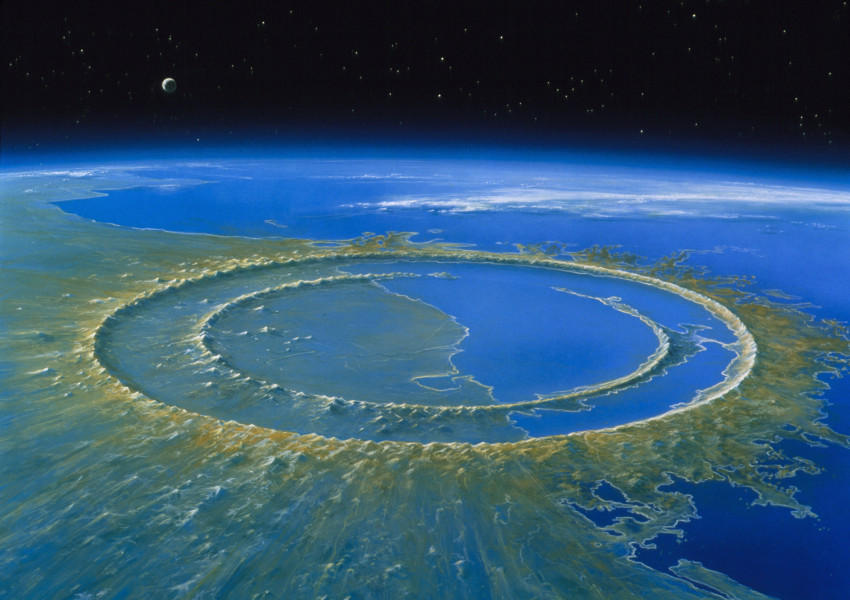 Падането на 10 километров астероид е предизвикал земетресения на Земята в продължение на 100 00 години!