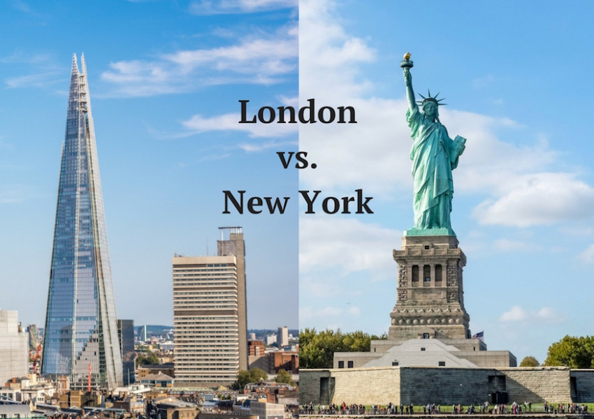Лондон срещу Ню Йорк! Кой е по-добрият град?