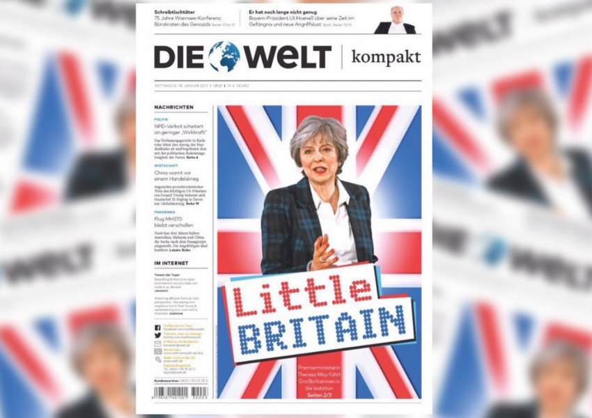 „Лондон издига стена“: Как европейските медии реагираха на речта на Мей за „Брекзит“ (СНИМКИ)