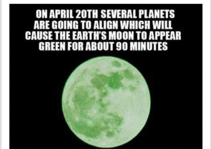 Чака ли ни Зелена луна през април?