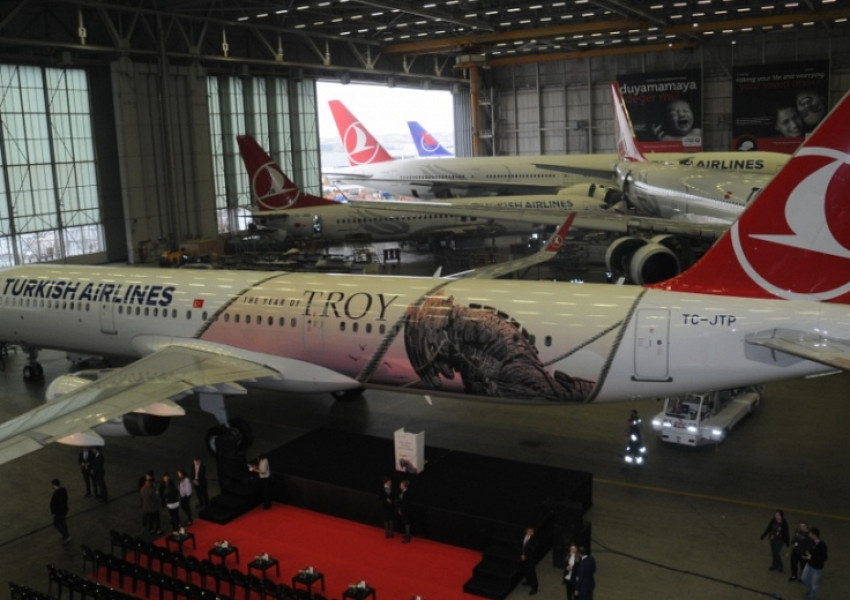 Turkish Airlines пусна тематичен „Троя“ самолет 