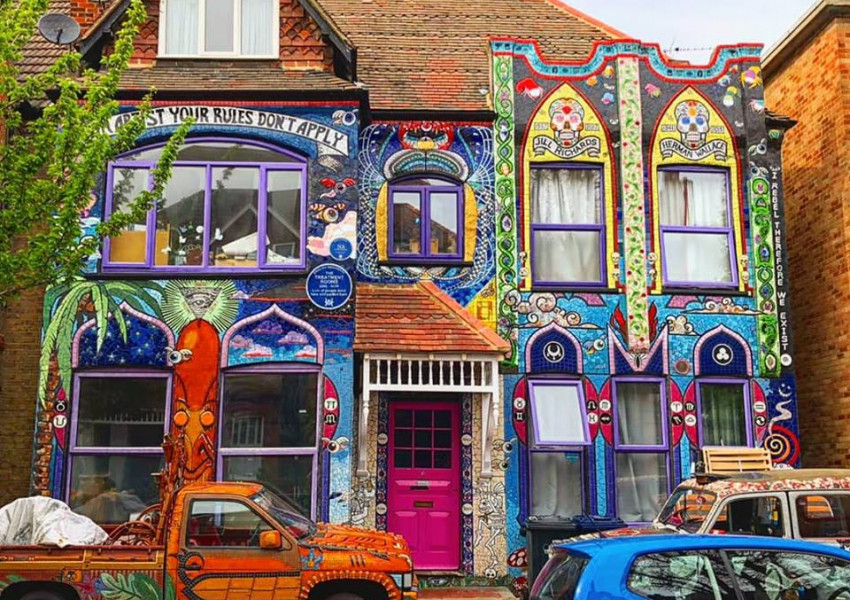 Това е най-цветната къща в Лондон (СНИМКА)