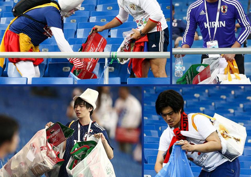 Япония почисти стадиона въпреки загубата от Белгия