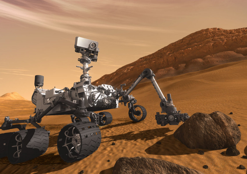 Три хиляди марсиански дни на Червената планета направи „Кюриосити“