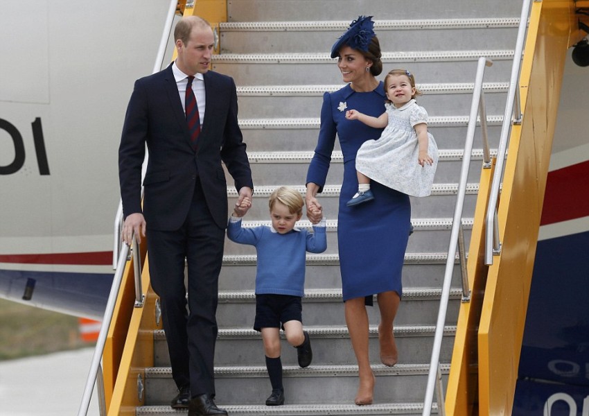 Кралското семейство пристигна в Канада (СНИМКИ)