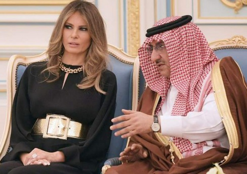Мелания Тръмп не сложи забрадка в Саудитска Арабия