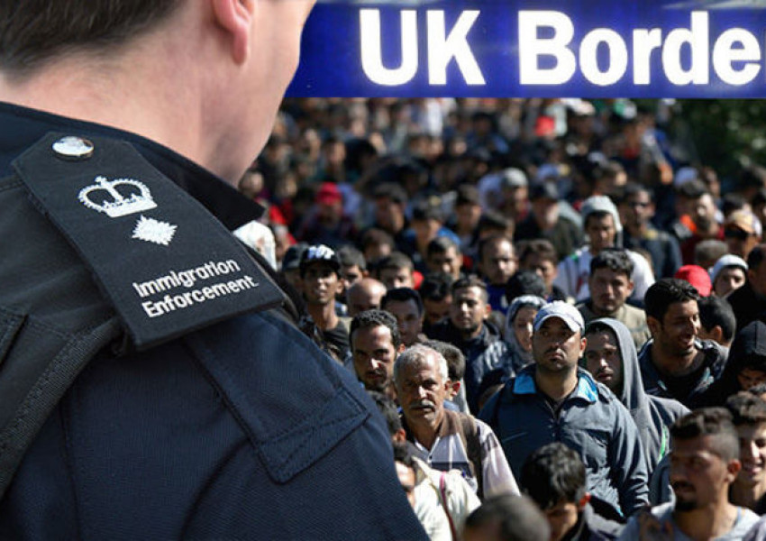През тази година Великобритания очаква над 110 000 незаконни емигранти да пристигнат в страната