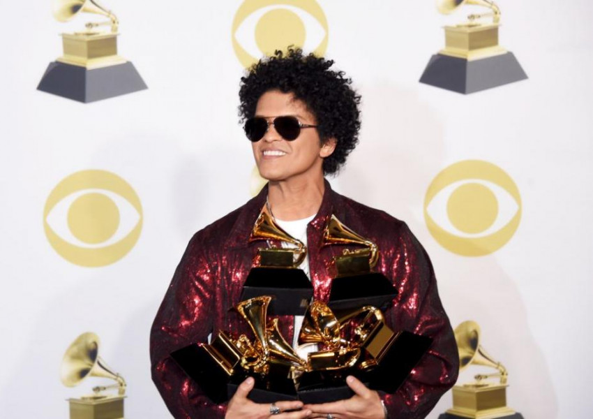 Раздадоха наградите "Грами", Бруно Марс с 6 грамофончета
