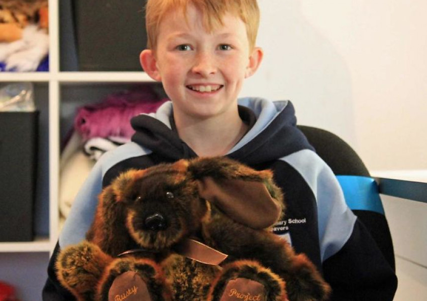 12-годишно момче се научи да прави плюшени играчки и зарадва 800 болни деца! (СНИМКИ)