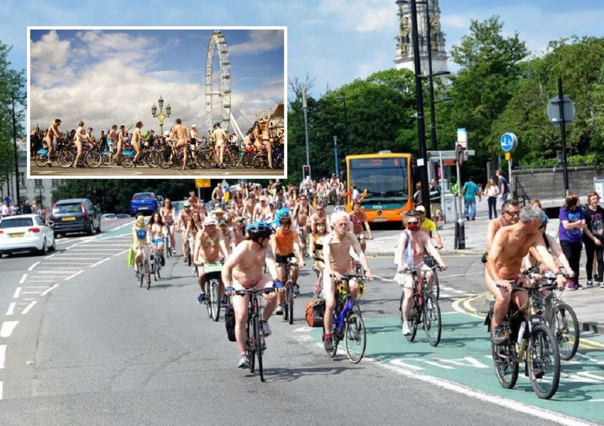 Стотици лондончани ще карат колела голи в Кройдън този август