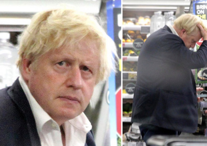 Борис Джонсън беше забелязан да пазарува без маска на лицето