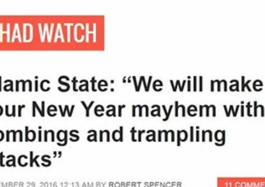 "Ислямска държава" с люта закана за Нова година