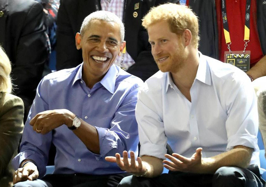 Обама и принц Хари си говорили за Меган Маркъл