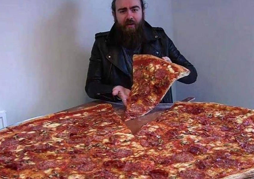 Можете ли да изядете най-голямата пица във Великобритания?