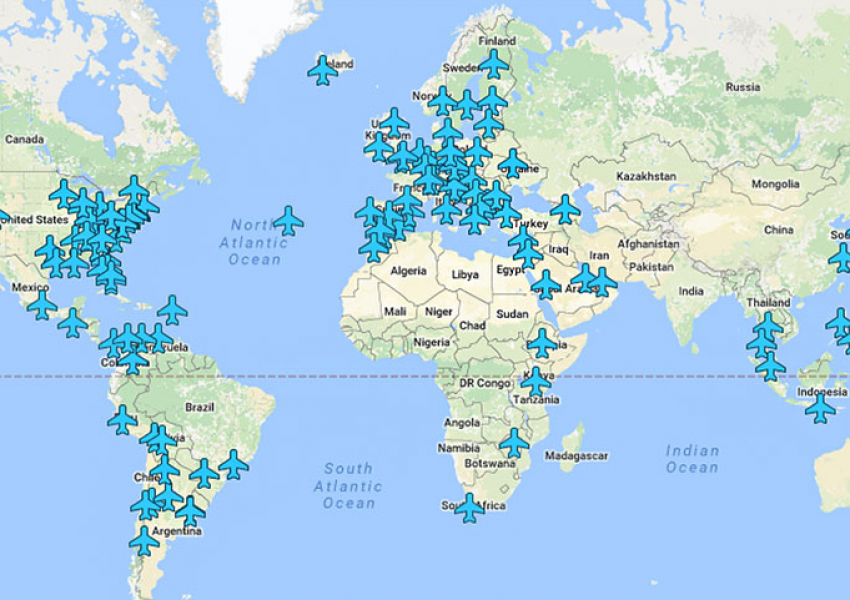 Ето ги WiFi паролите на големите летища в света (КАРТА)
