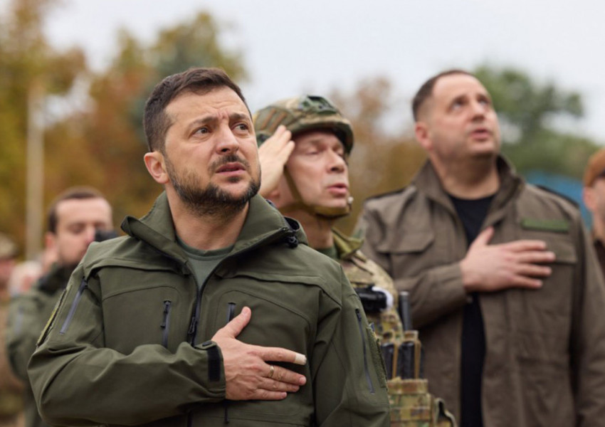 От фронта при новоосвободените територии Зеленски обеща да изведе Украйна до победа над Русия