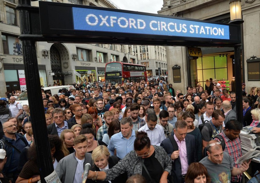 Кои са най-претъпканите метростанции в Лондон?