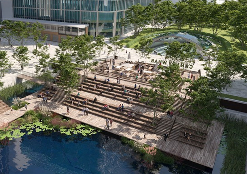 Нов зелен проект се изгражда в Canary Wharf