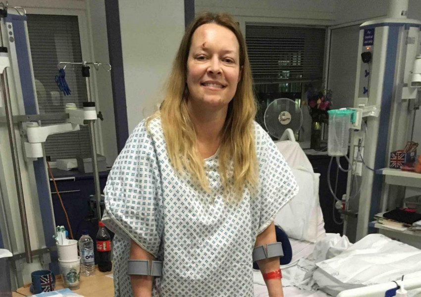 Ранената съпруга на един от загиналите при атентата в Лондон се възстановява успешно (СНИМКИ)