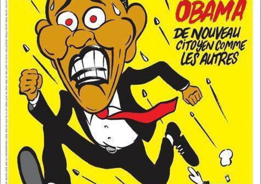 Ето как "Шарли Ебдо" отрази новината, че Тръмп е новият президент на САЩ
