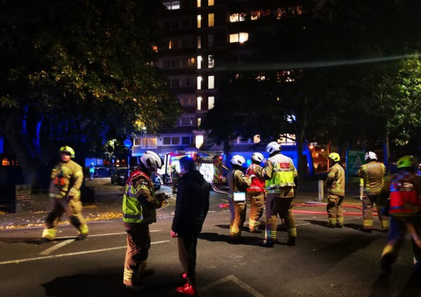 Жена и дете са откарани в болница след пожар, предизвикан от дезодорант 