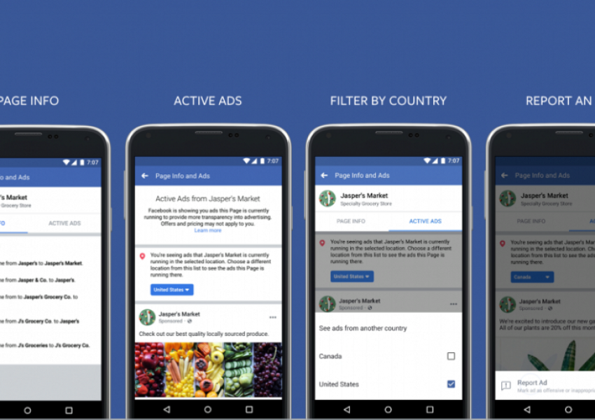 Facebook въвежда промени за прозрачност на рекламите