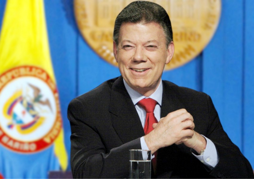 Президентът на Колумбия получи Нобеловата награда за мир