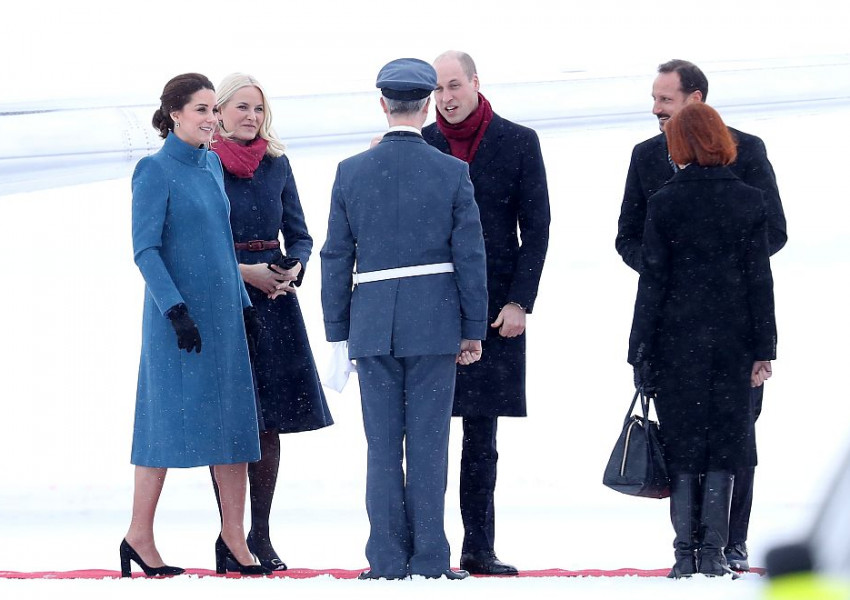 Принц Уилям и Кейт в Норвегия (СНИМКИ)
