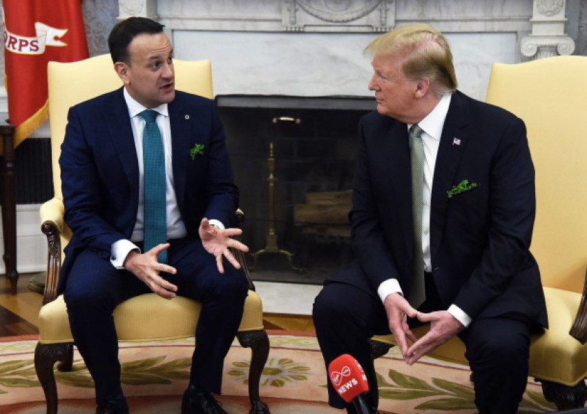 Тръмп не успя да убеди ирландският премиер в ползите на "Брекзит"