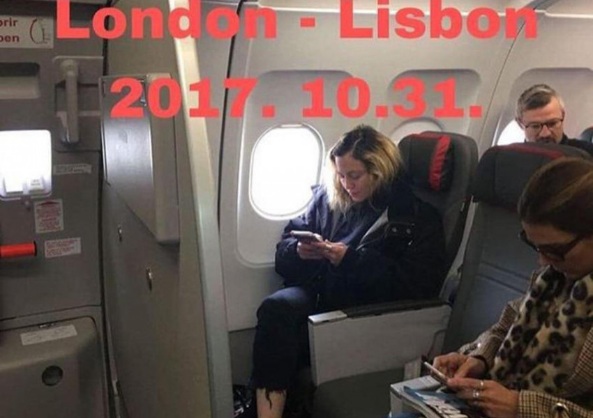 Мадонна пътува в икономична класа за Лисабон!