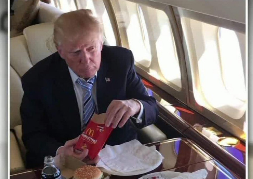 Любимата храна на Тръмп е нещо, което хапвате често (СНИМКА)