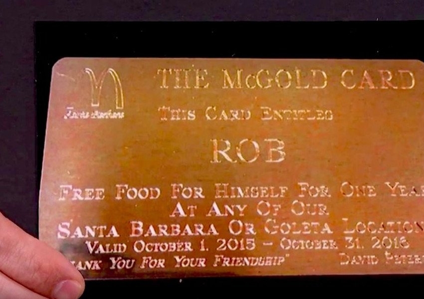 Златна карта ти дава бургери за живот