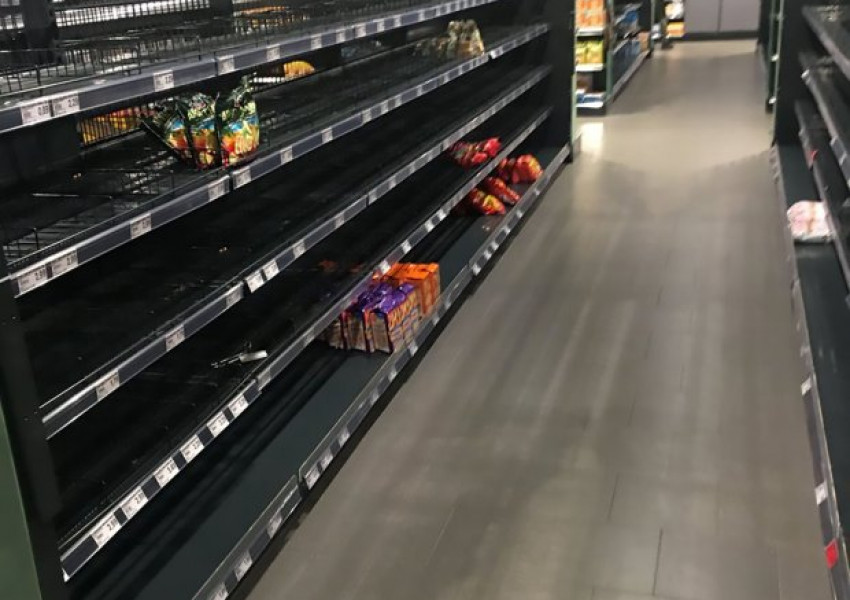 Супермаркет в Германия махна всички чуждестранни продукти