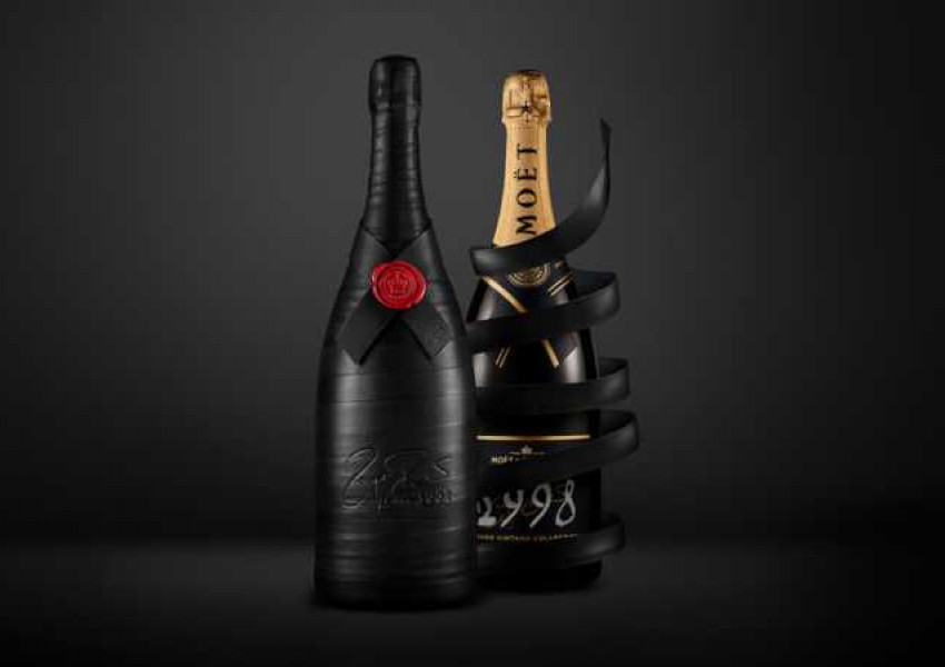 Moët & Chandon създаде специална бутилка в чест на Роджър Федерер