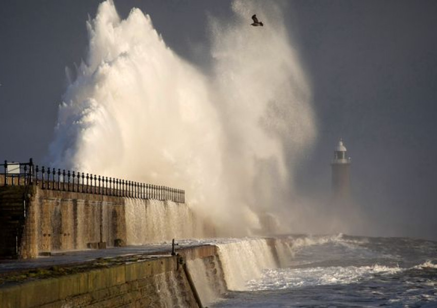 Опасност за наводнения за части от Великобритания