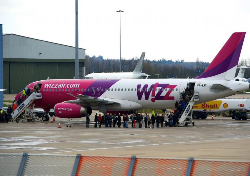 Wizz Air е най-неточната авиокомпания във Великобритания за 2017 г.