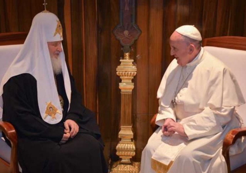 Папа Франциск и патриарх Кирил на историческа среща в Куба