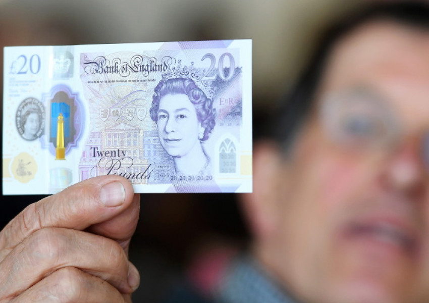 Най-използваните британски банкноти с нов облик