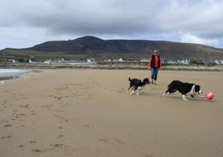 Плаж в Ирландия се появи отново след 33 години