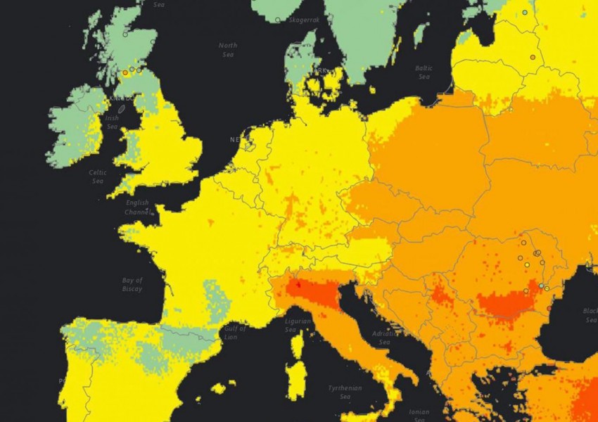 България е втора в света по замърсяване на въздуха