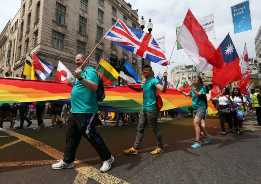 Гей парадът в Лондон в снимки