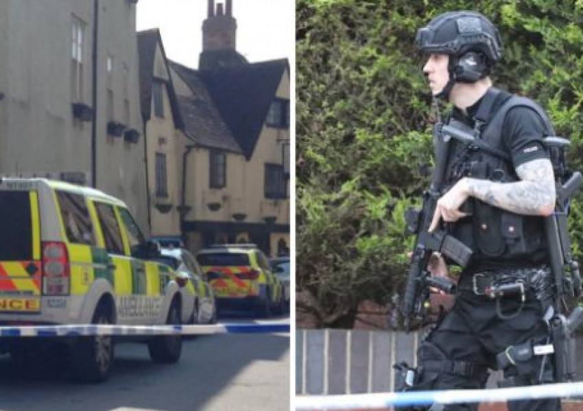 Центърът на Оксфорд отново е отворен, след престрелка между полицията и въоръжен мъж