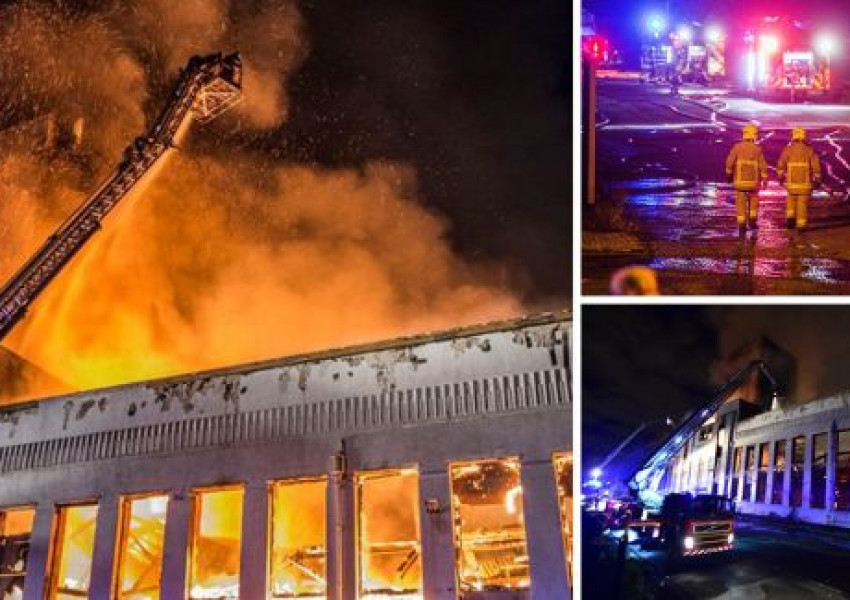Изгоря емблематична сграда в Ливърпул (СНИМКИ+ВИДЕО)