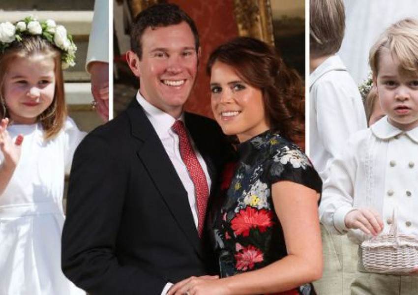 Принц Джордж, Шарлот и дъщерята на Роби Уилямс ще са шафери на сватбата на принцеса Юджини