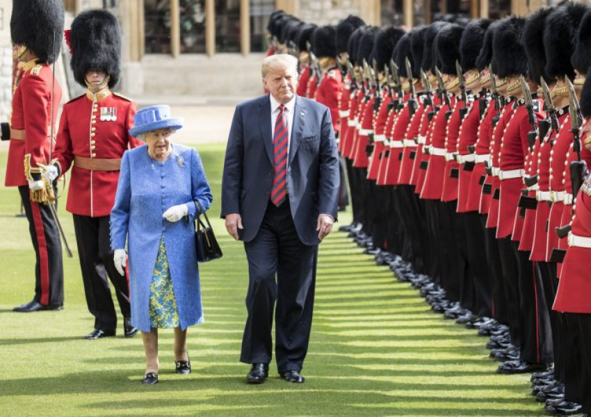 Тръмп за кралица Елизабет II: Тя е „красива, фантастична жена“ 
